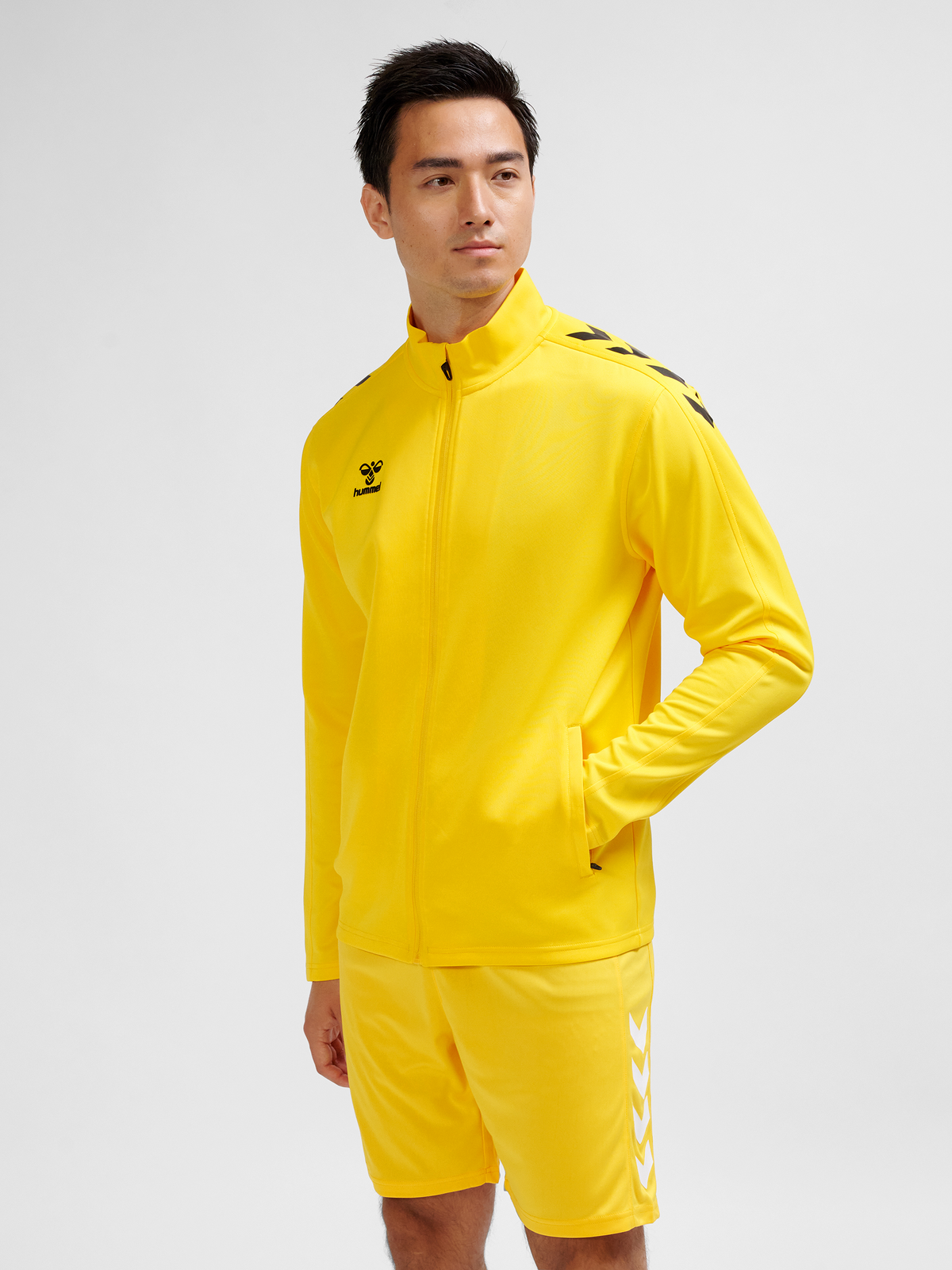 hmlCORE XK POLY ZIP SWEAT
