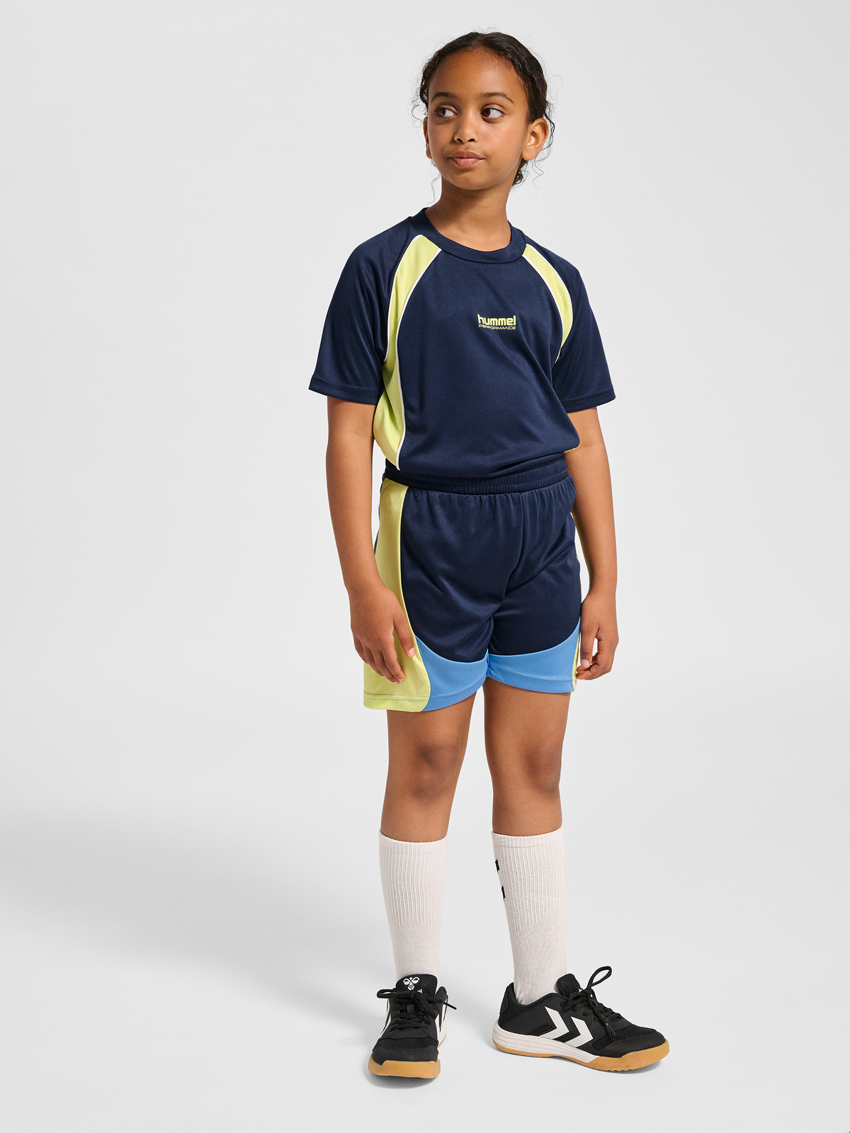 hmlJR GOAL BLOCK SHORTS