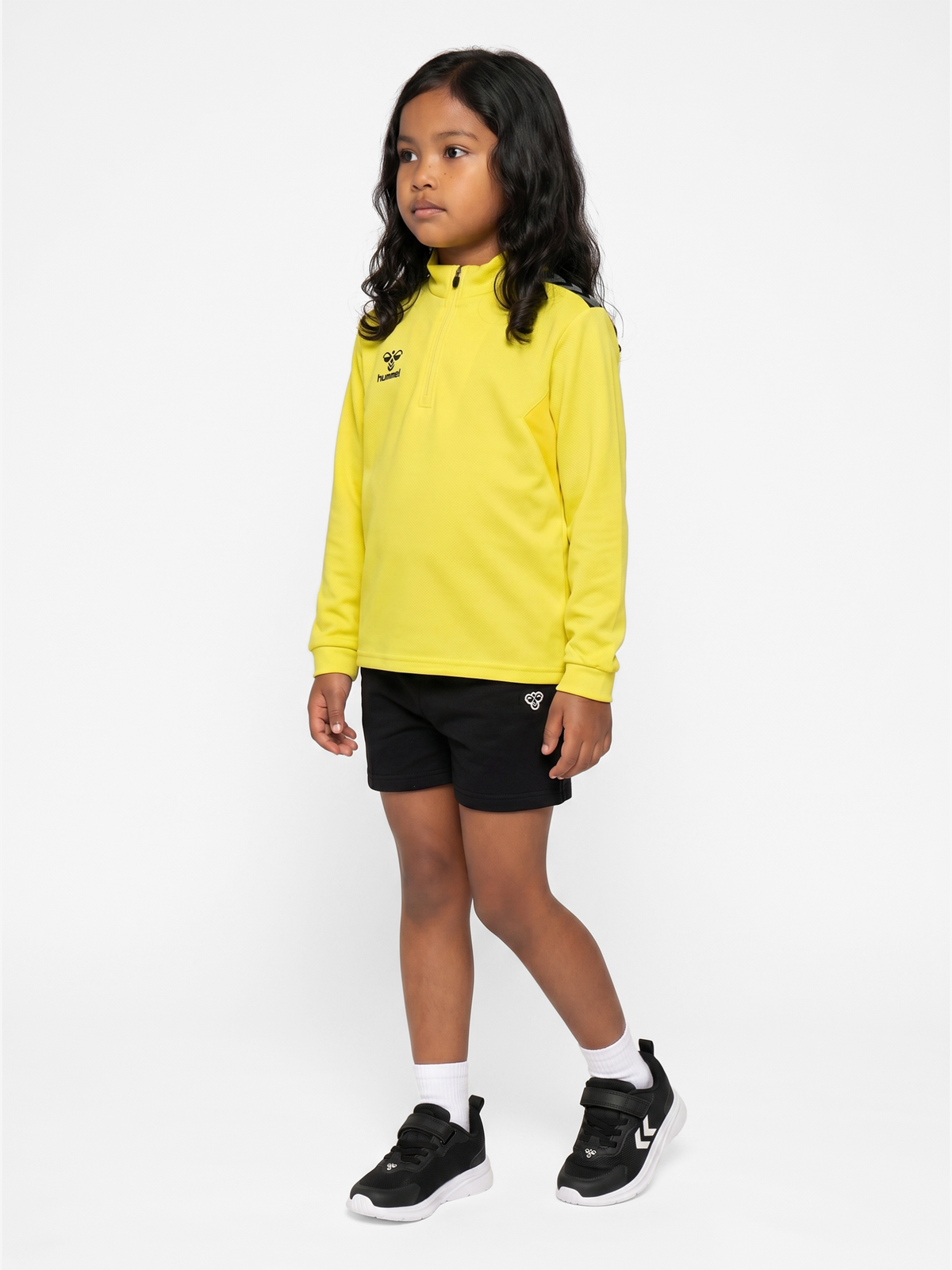 hmlAUTHENTIC HALF ZIP SWEAT KIDS