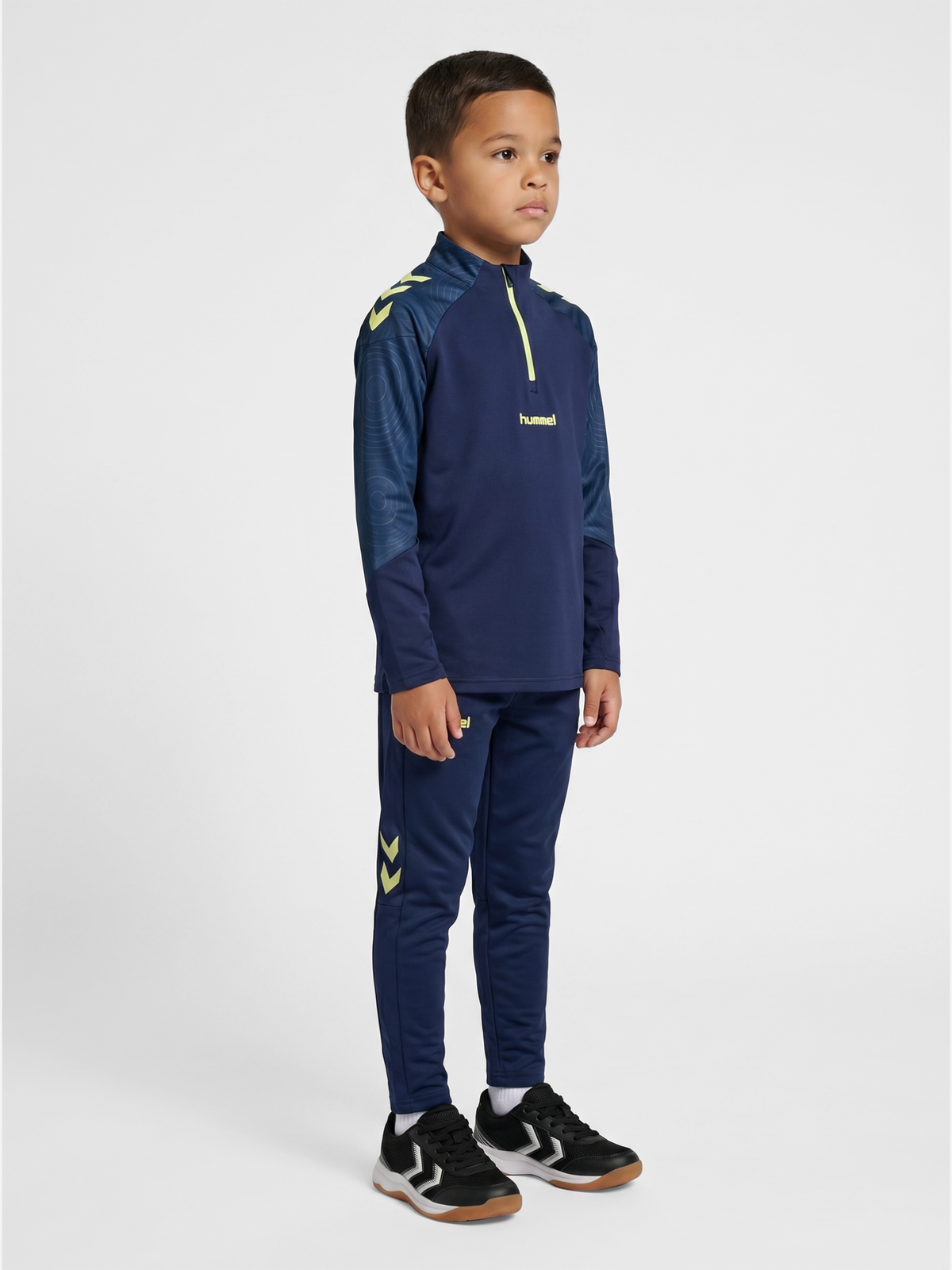 hmlBLAZE 2.0 TRAINING HALF ZIP KIDS