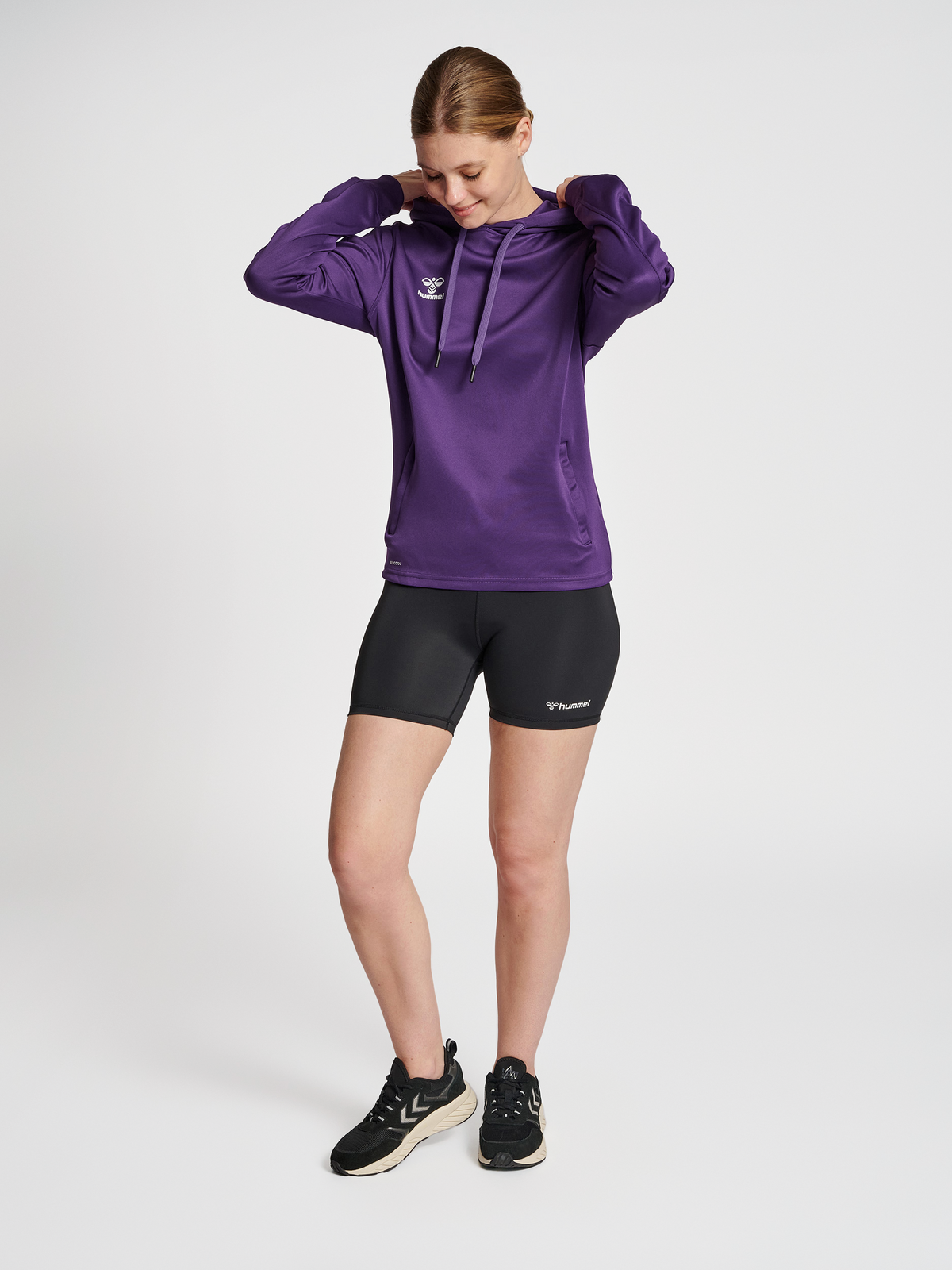 hmlCORE XK POLY SWEAT HOODIE WOMAN
