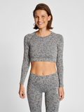 hmlMT PI SEAMLESS CROP T-SHIRT L/S
