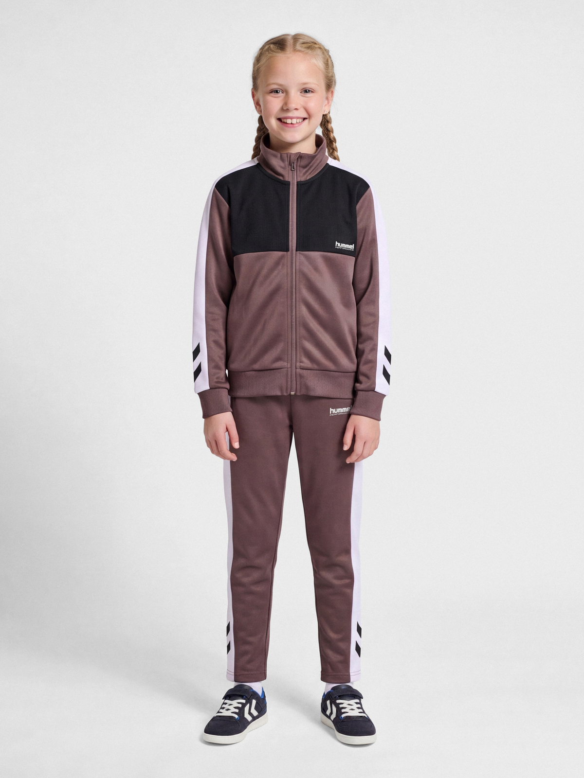 hmlJR COLORBLOCK TRACKSUIT