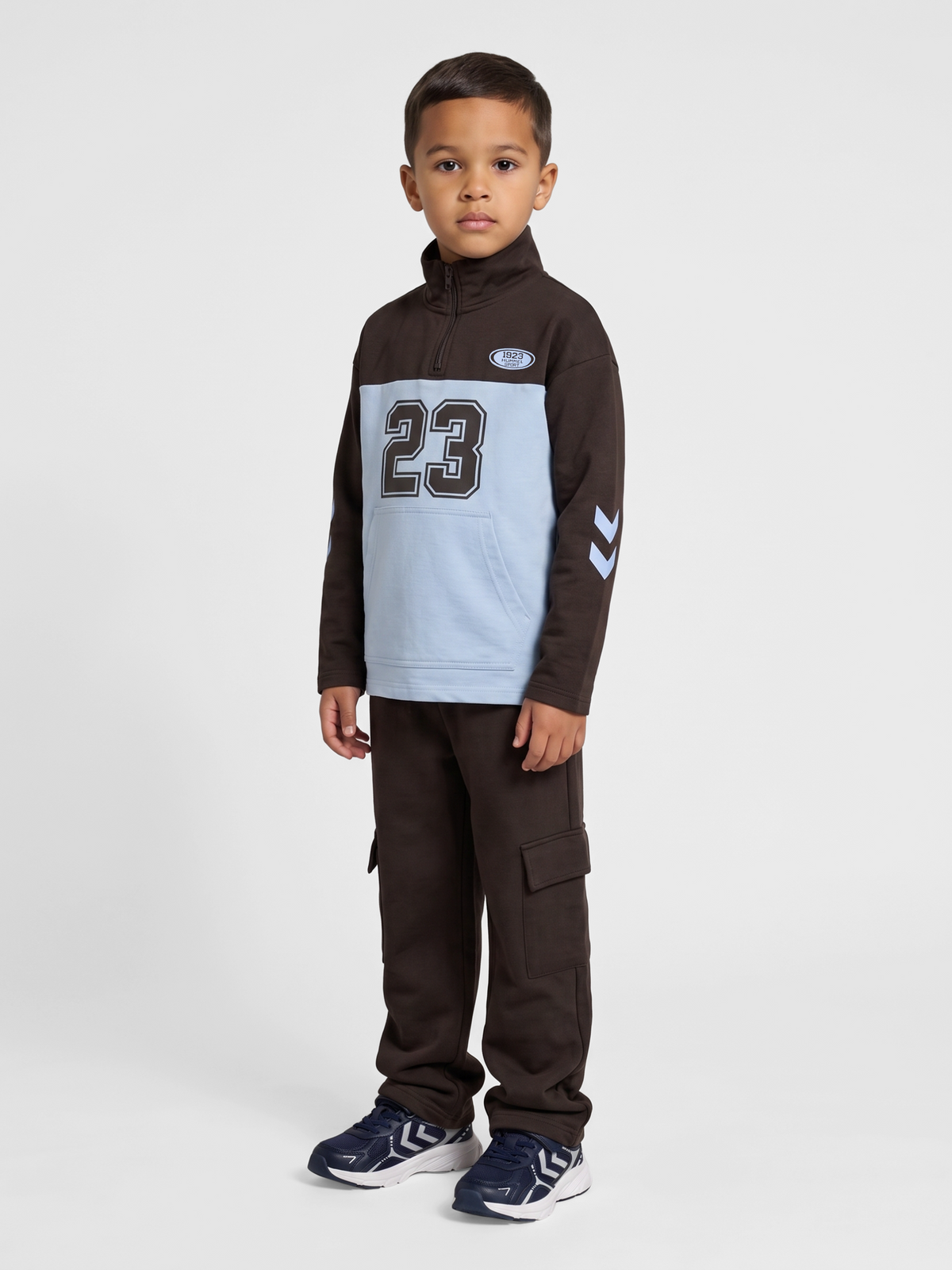 hmlTIMMI HALF ZIP SWEAT