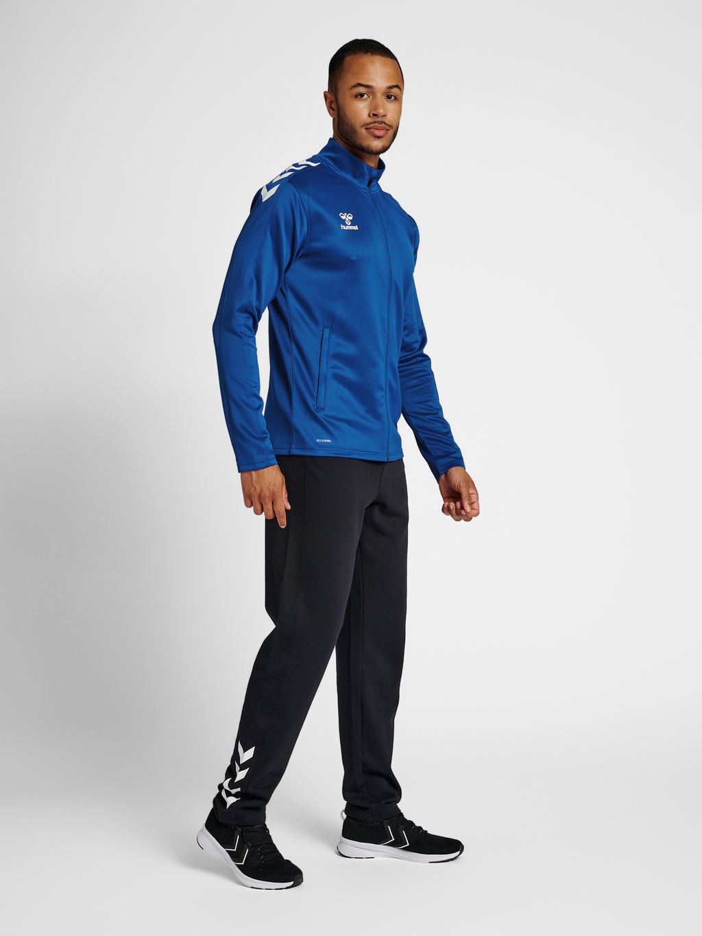 hmlCORE XK POLY ZIP SWEAT