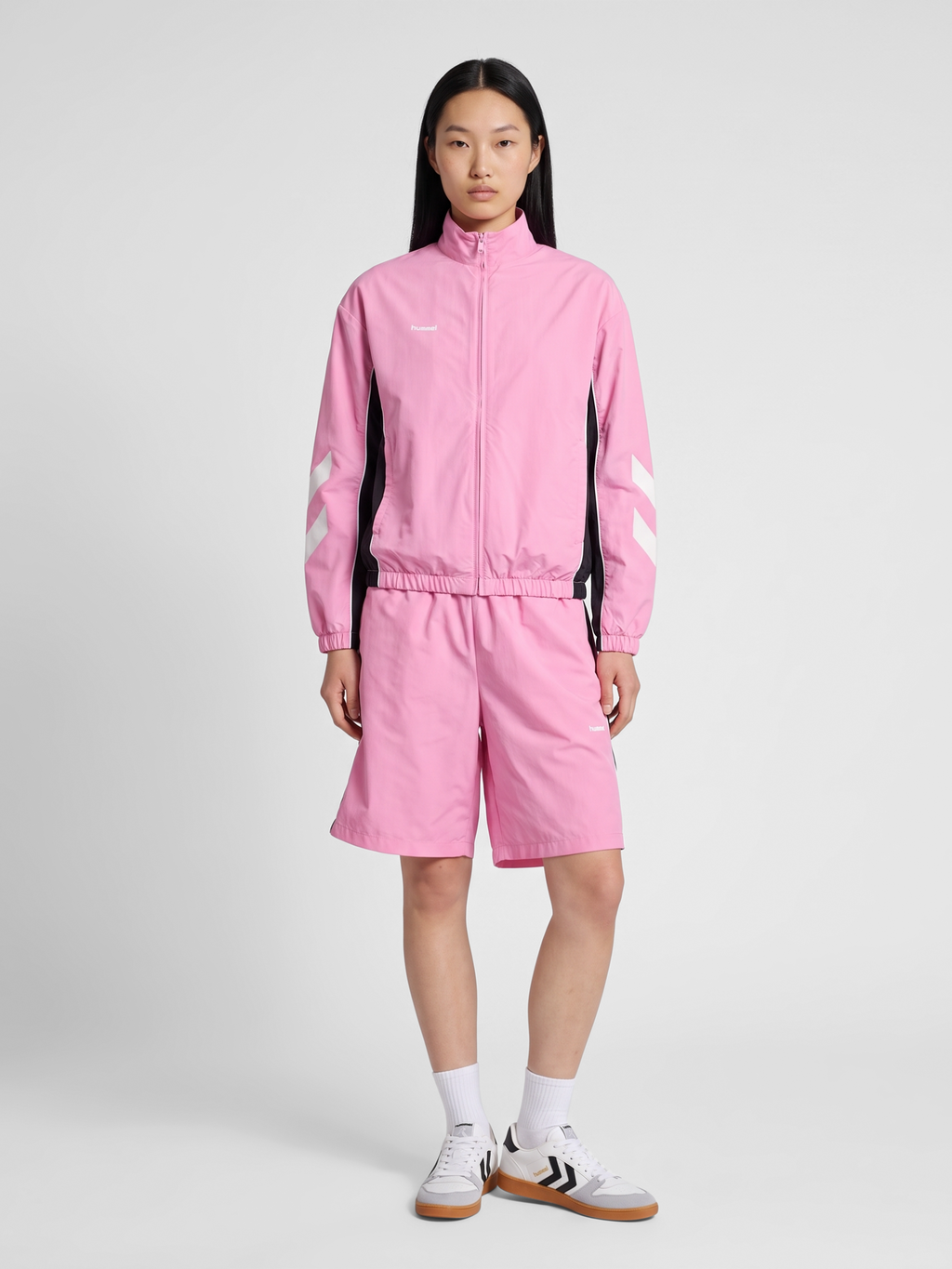 hmlI-D RIPSTOP TRACK JACKET