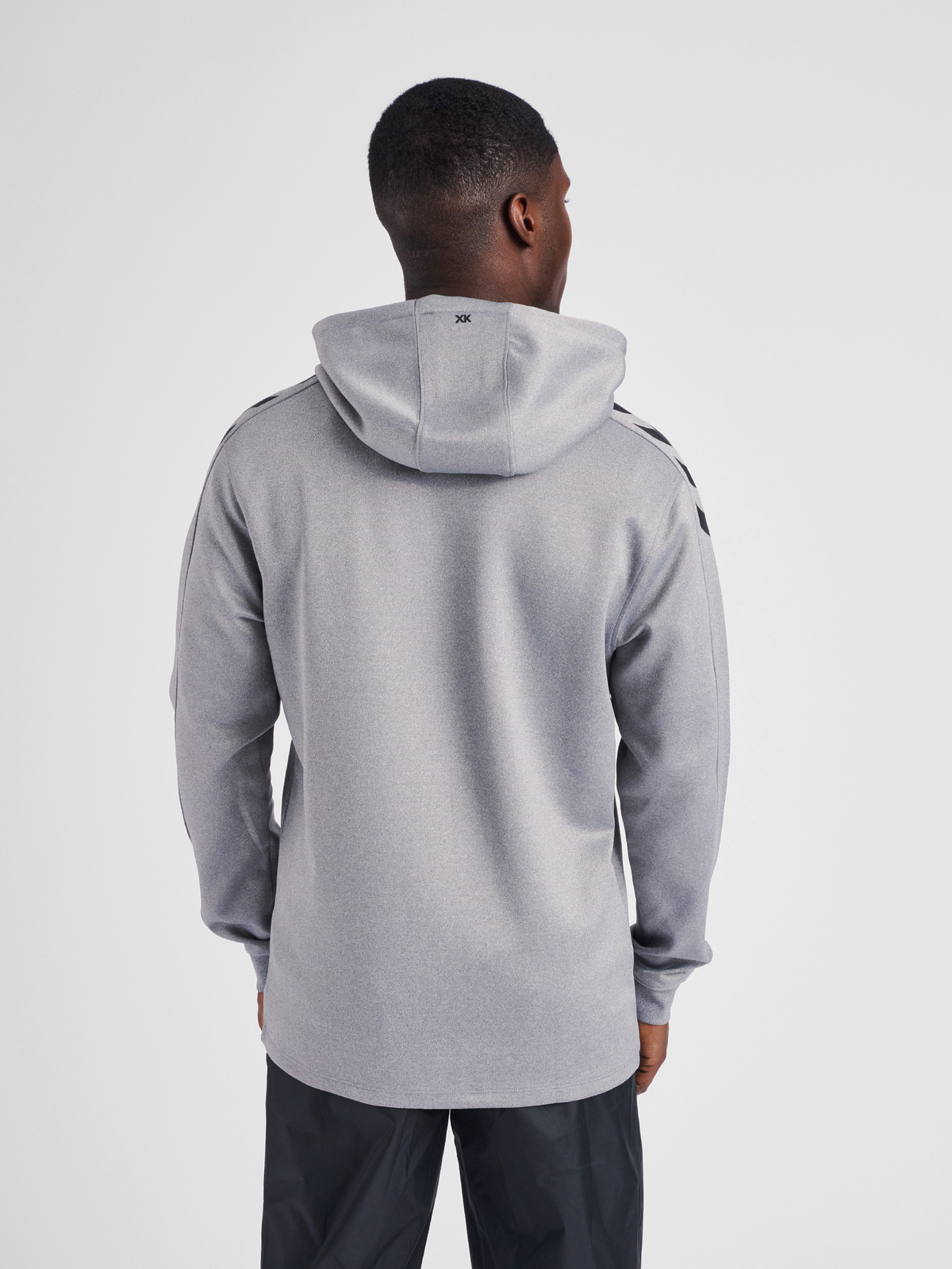hmlCORE XK POLY ZIP HOOD SWEAT