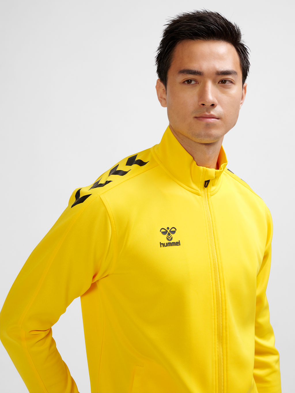 hmlCORE XK POLY ZIP SWEAT