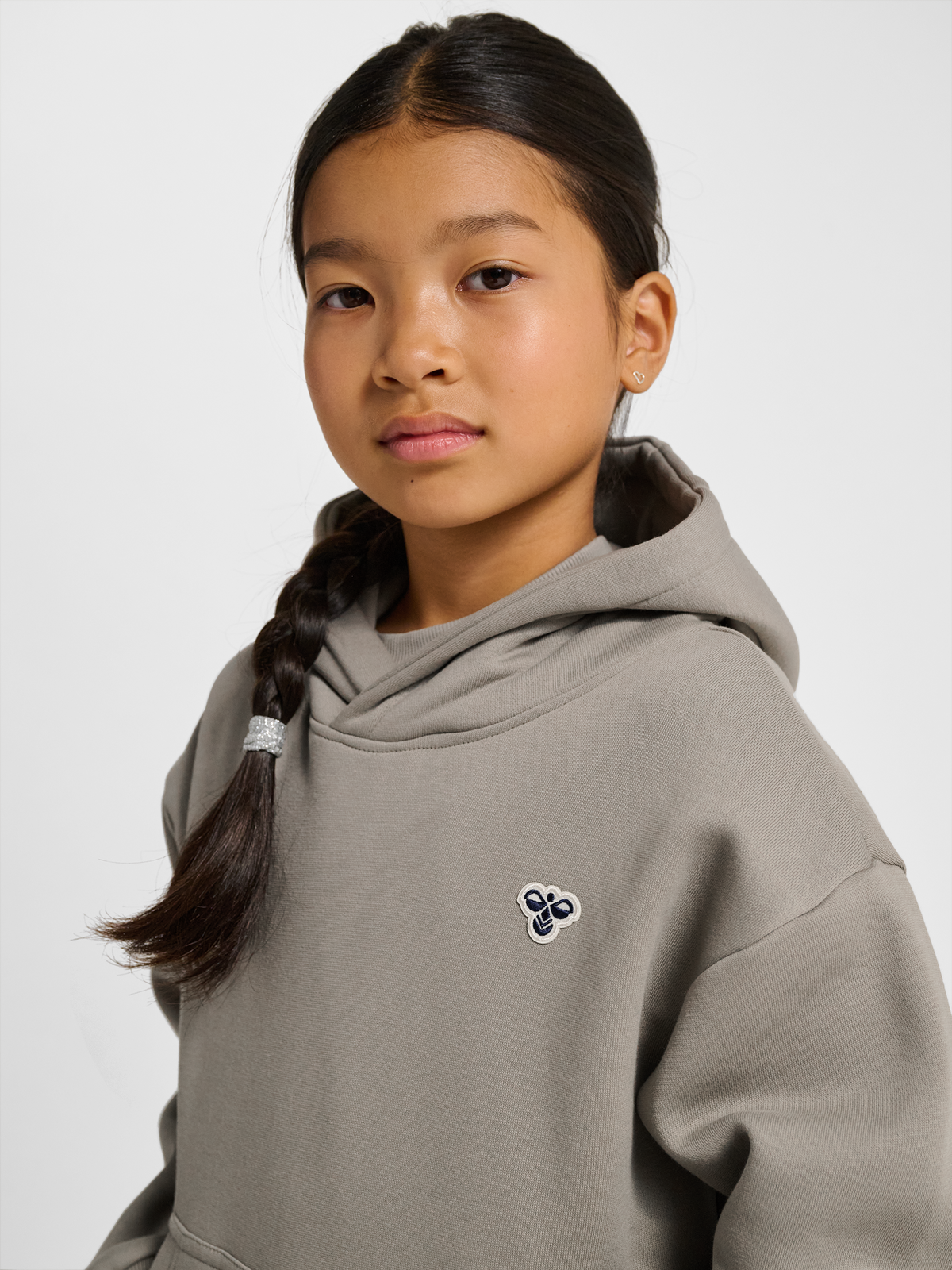 hmlJR LOOSE HOODIE BEE