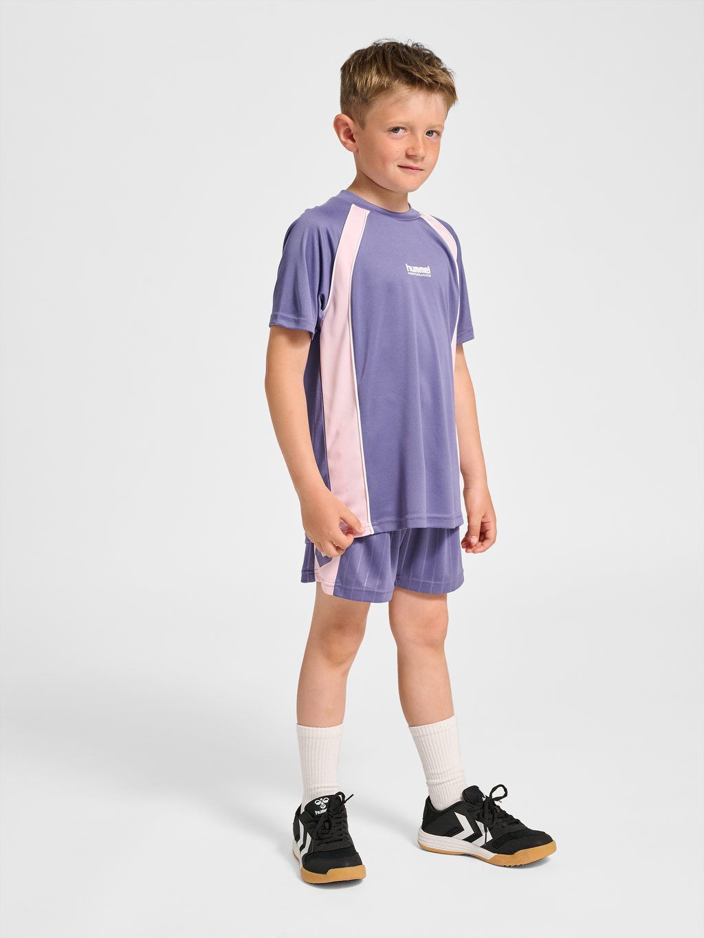 hmlJR GOAL PIPING T-SHIRT S/S