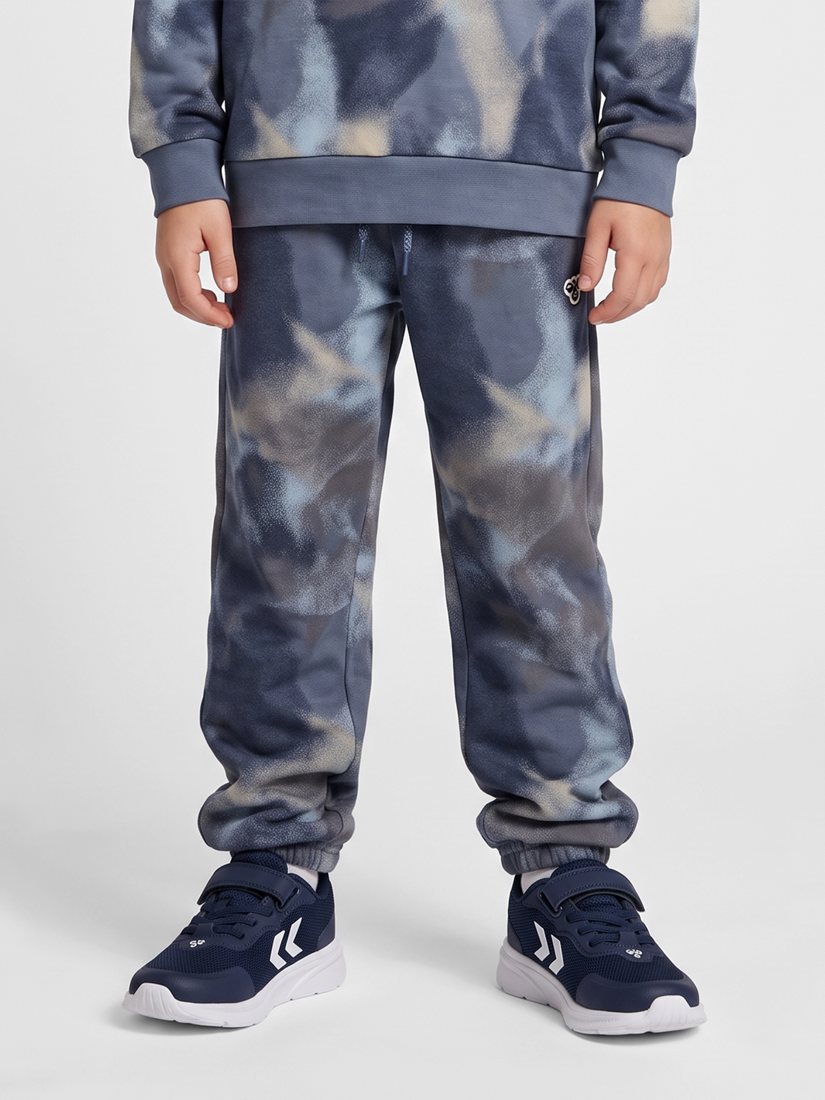 hmlJR LOOSE AOP PANTS BEE