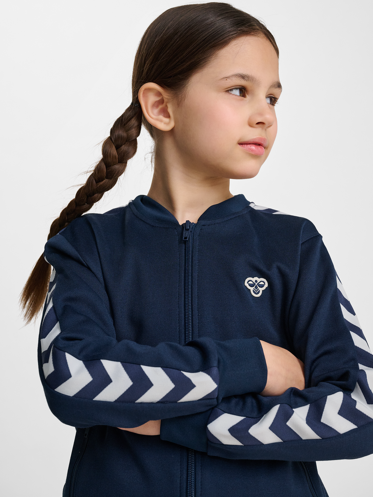 hmlJR ARCHIVE REG POLY ZIP JACKET