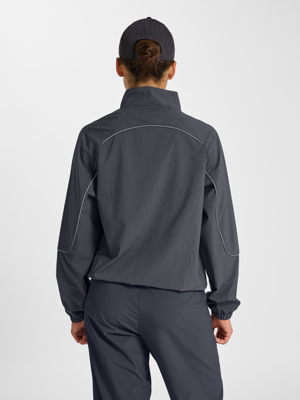 hmlPULSE WOVEN W HALF ZIP