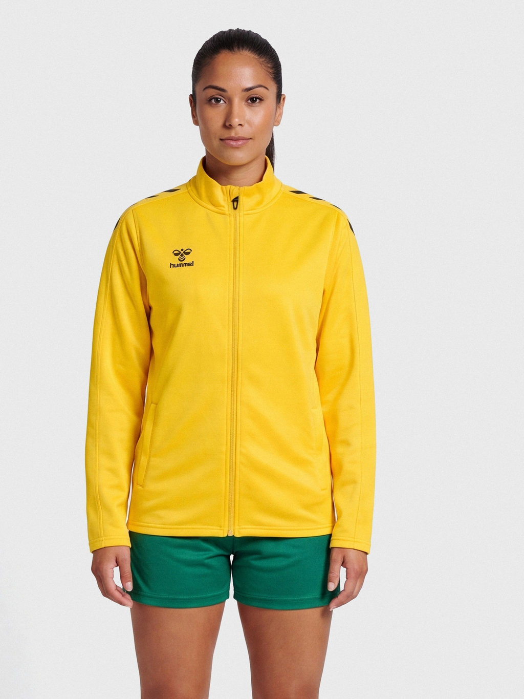 hmlCORE XK POLY ZIP SWEAT WOMAN