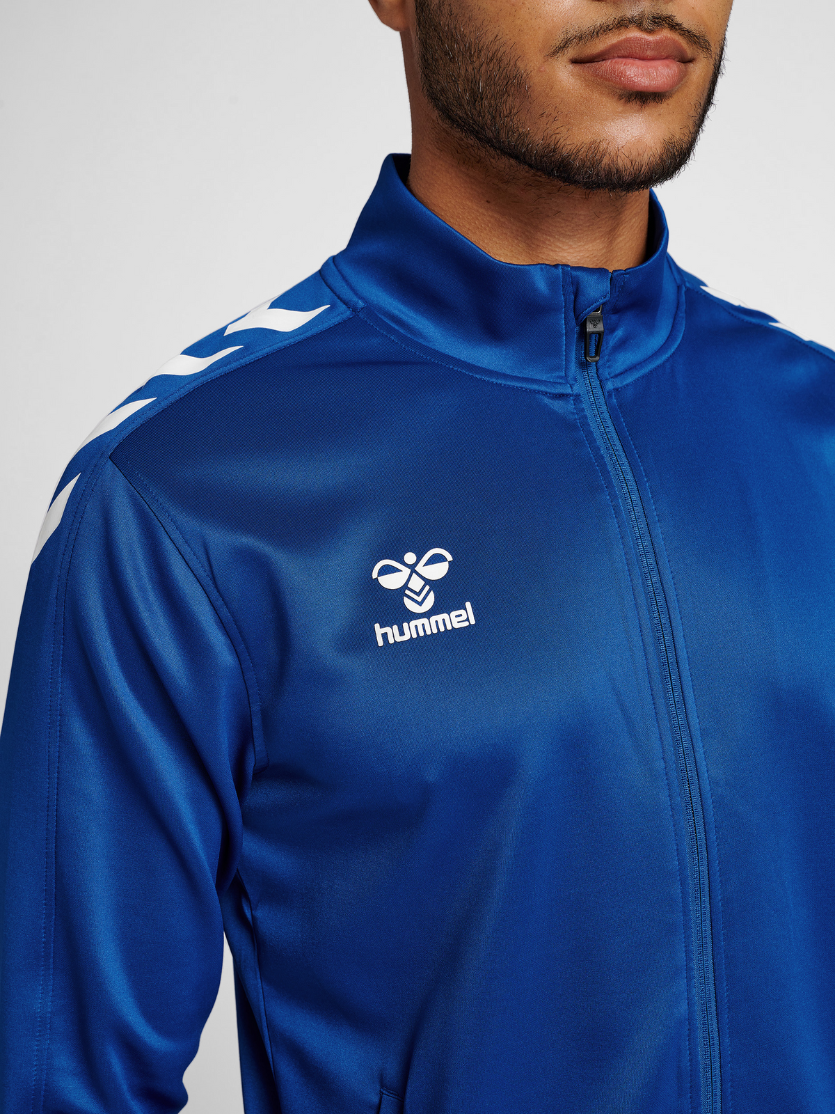 hmlCORE XK POLY ZIP SWEAT