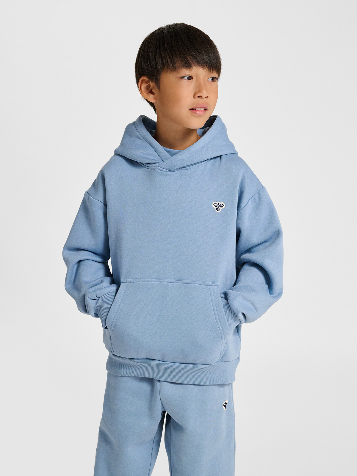 hmlJR LOOSE HOODIE BEE