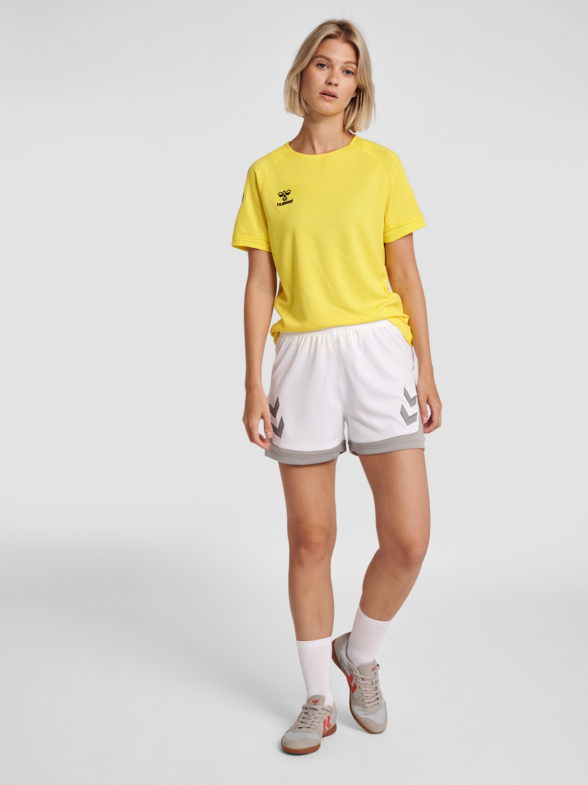 hmlLEAD WOMENS S/S POLY JERSEY