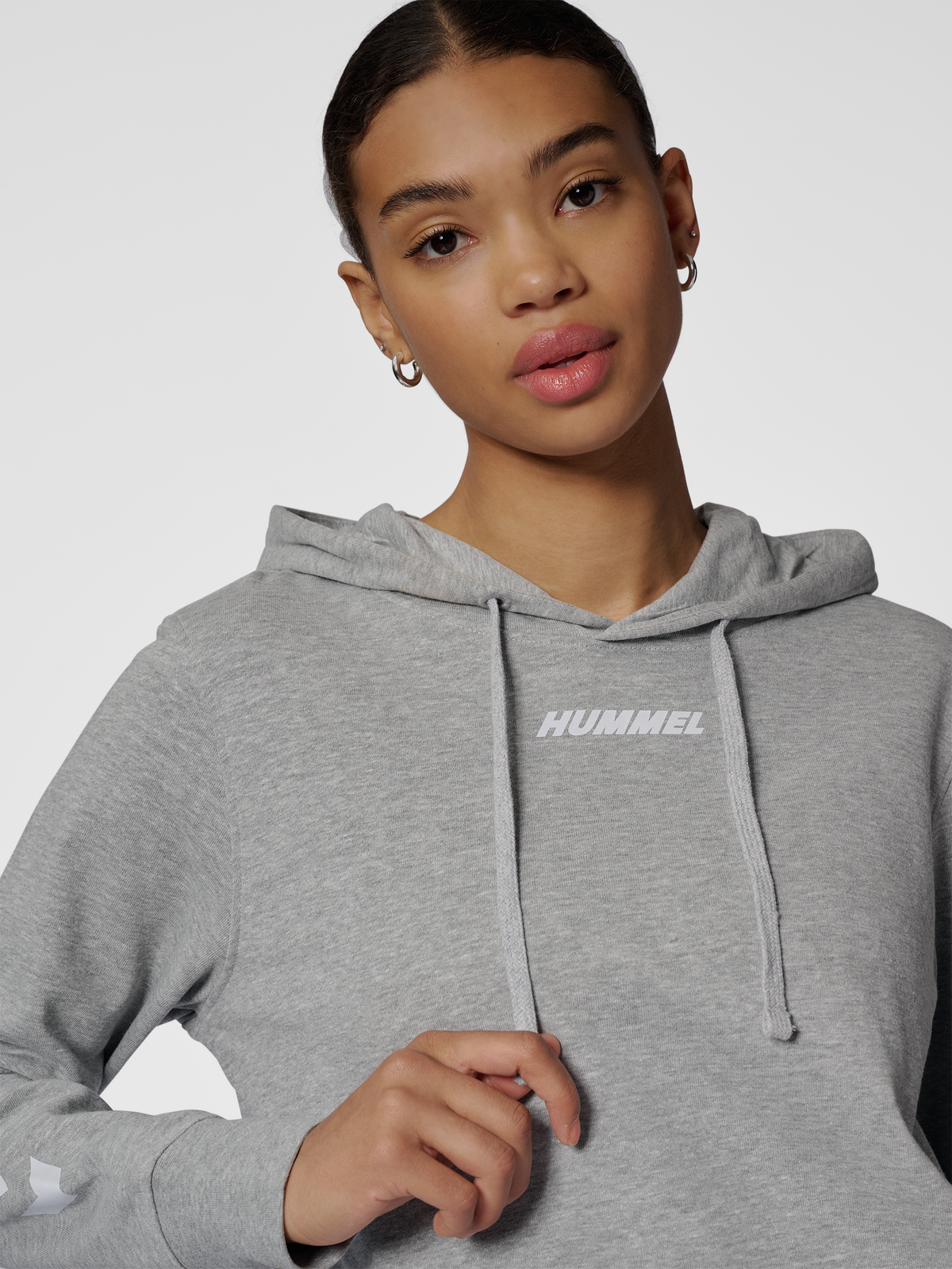 hmlELEMENTAL SHORT HOODIE WOMAN