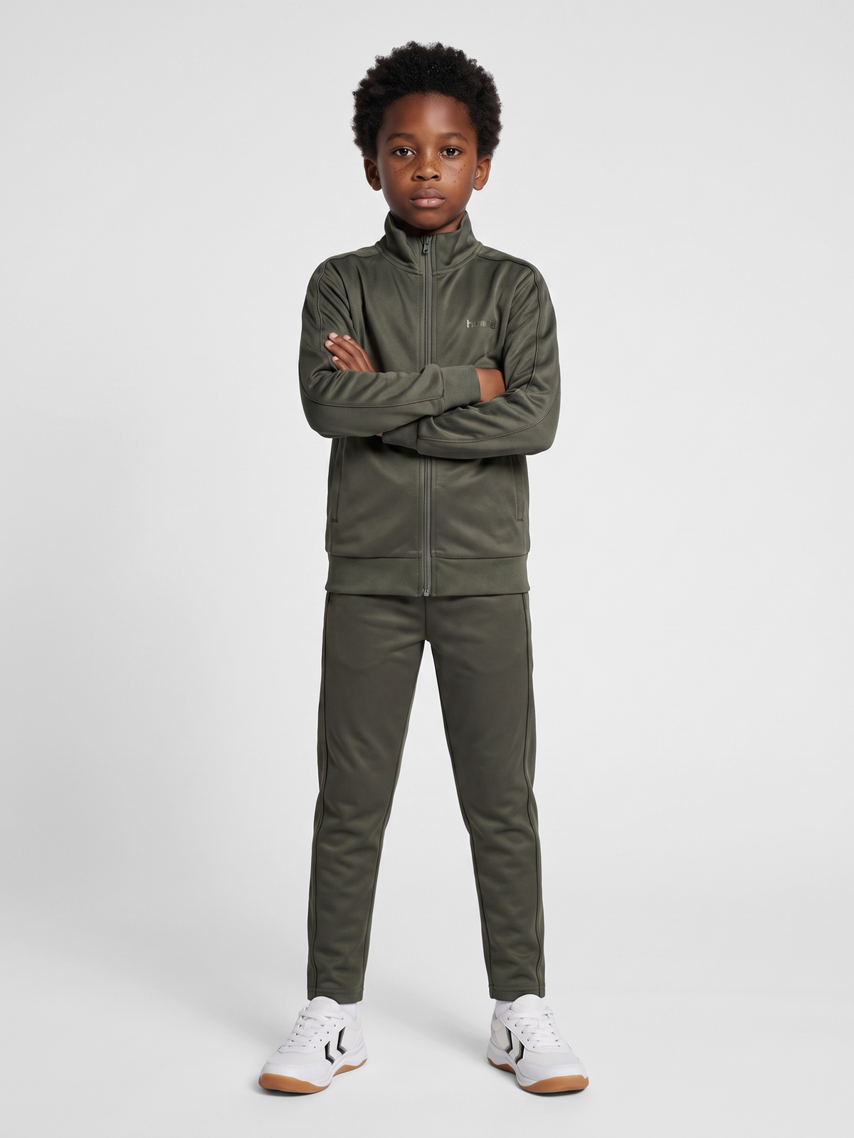 hmlJR REG LOGO TRACK SUIT