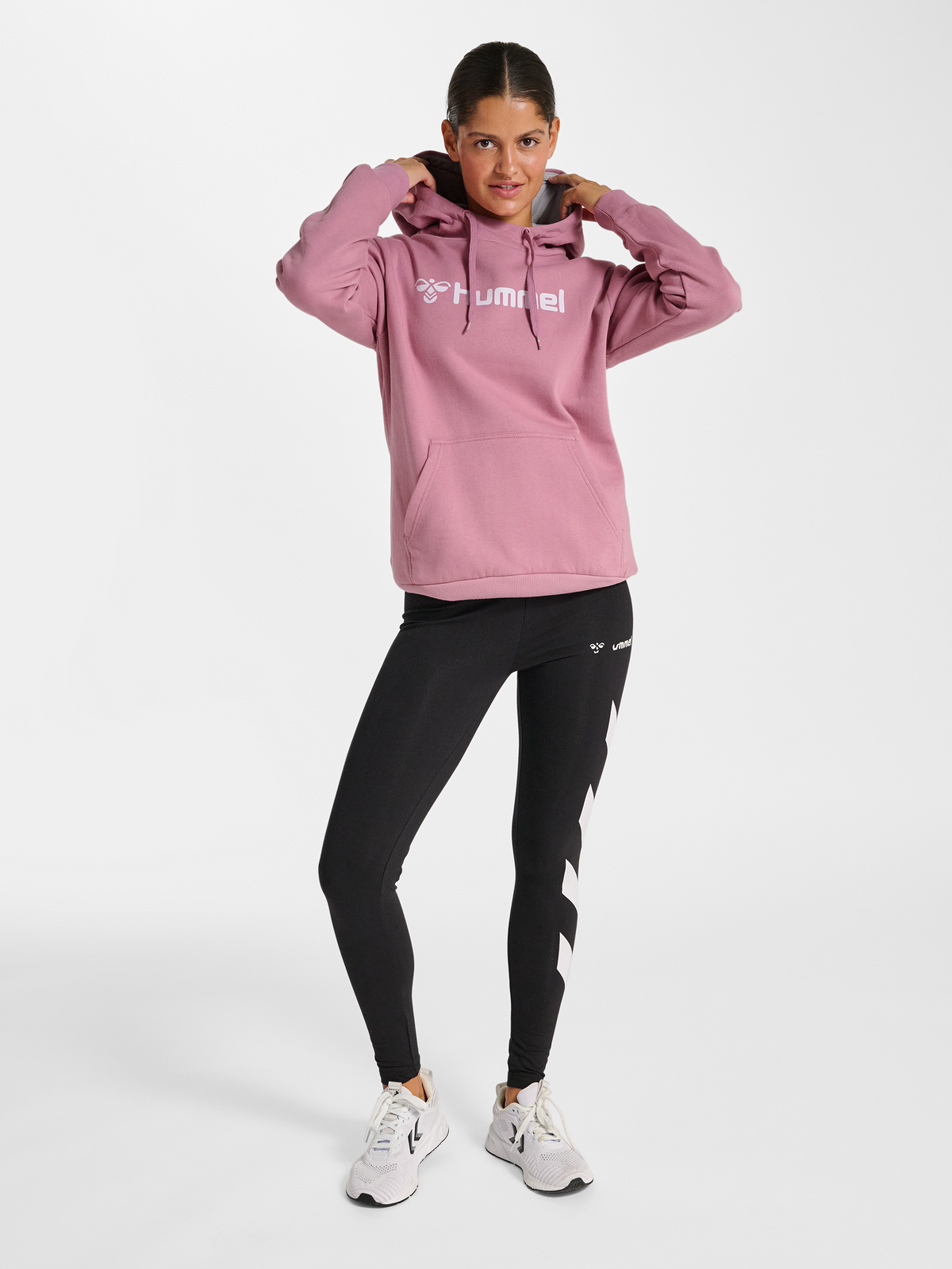 hmlMOVER COTTON HOODIE WOMAN