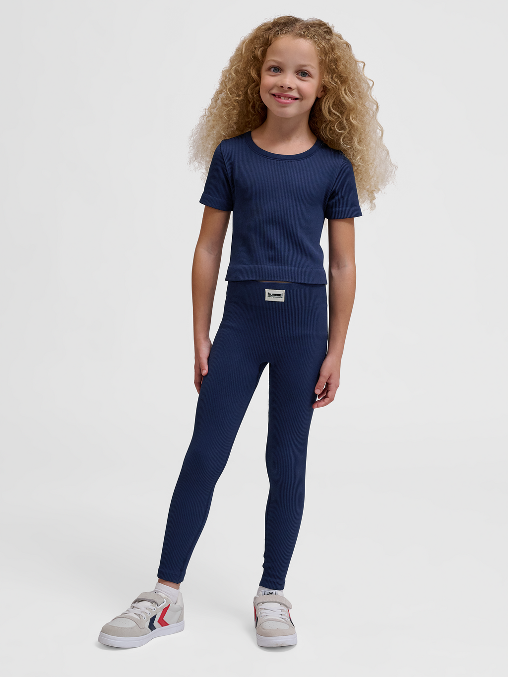 hmlJR SEAMLESS RIB MW  TIGHTS