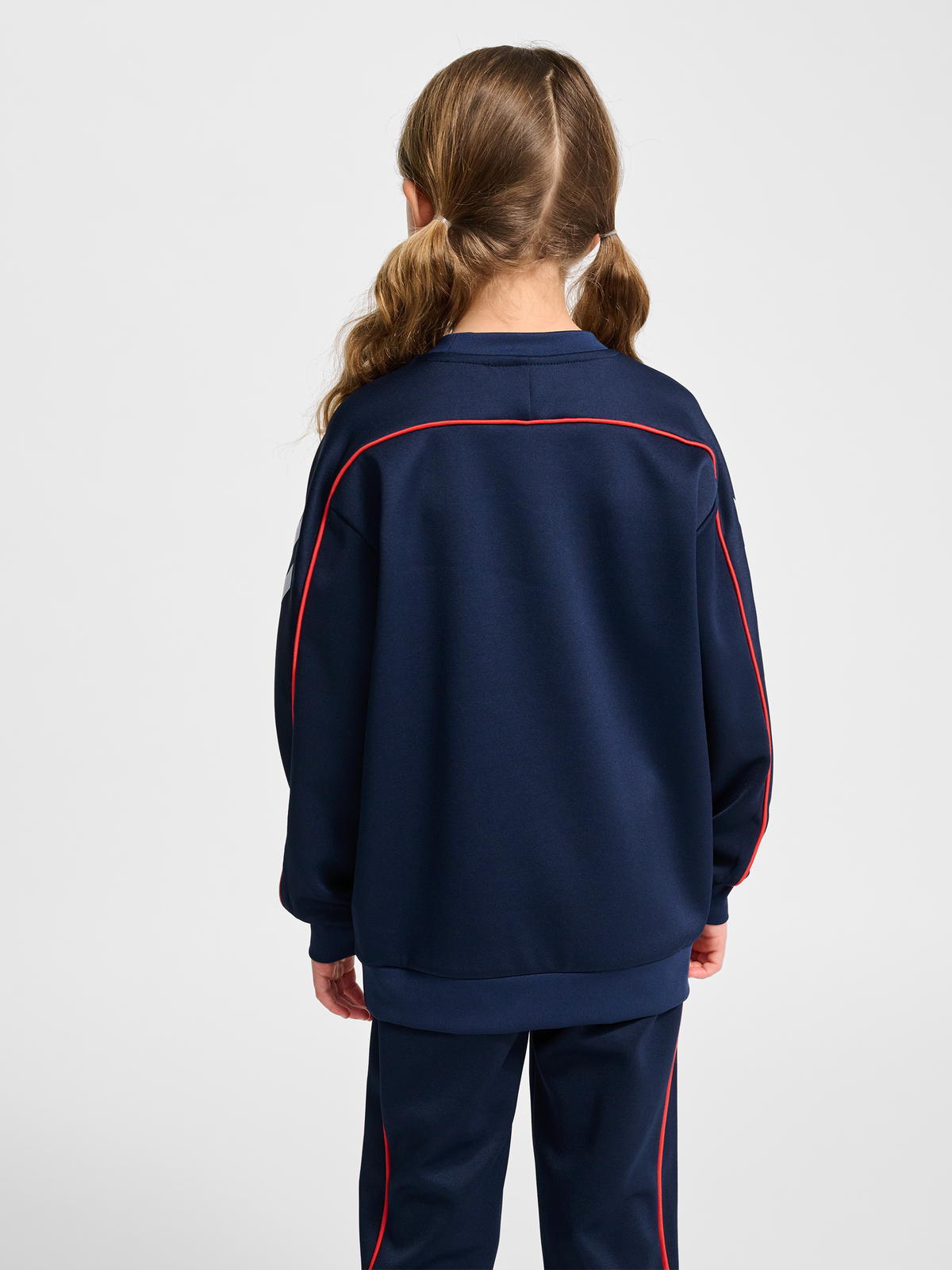 hmlJR INTERLOCK CREWNECK