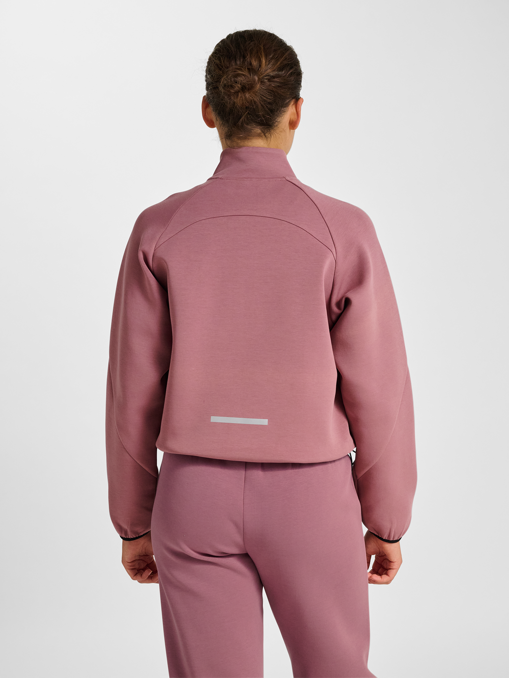 hmlTECH FLEECE WOMEN BOXY HALF ZIP