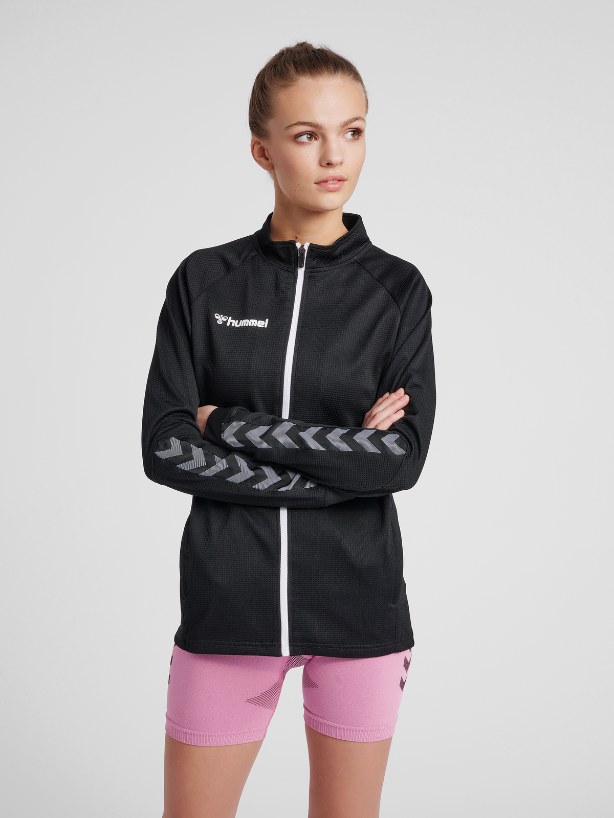hmlAUTHENTIC HALF ZIP SWEATSHIRT WO