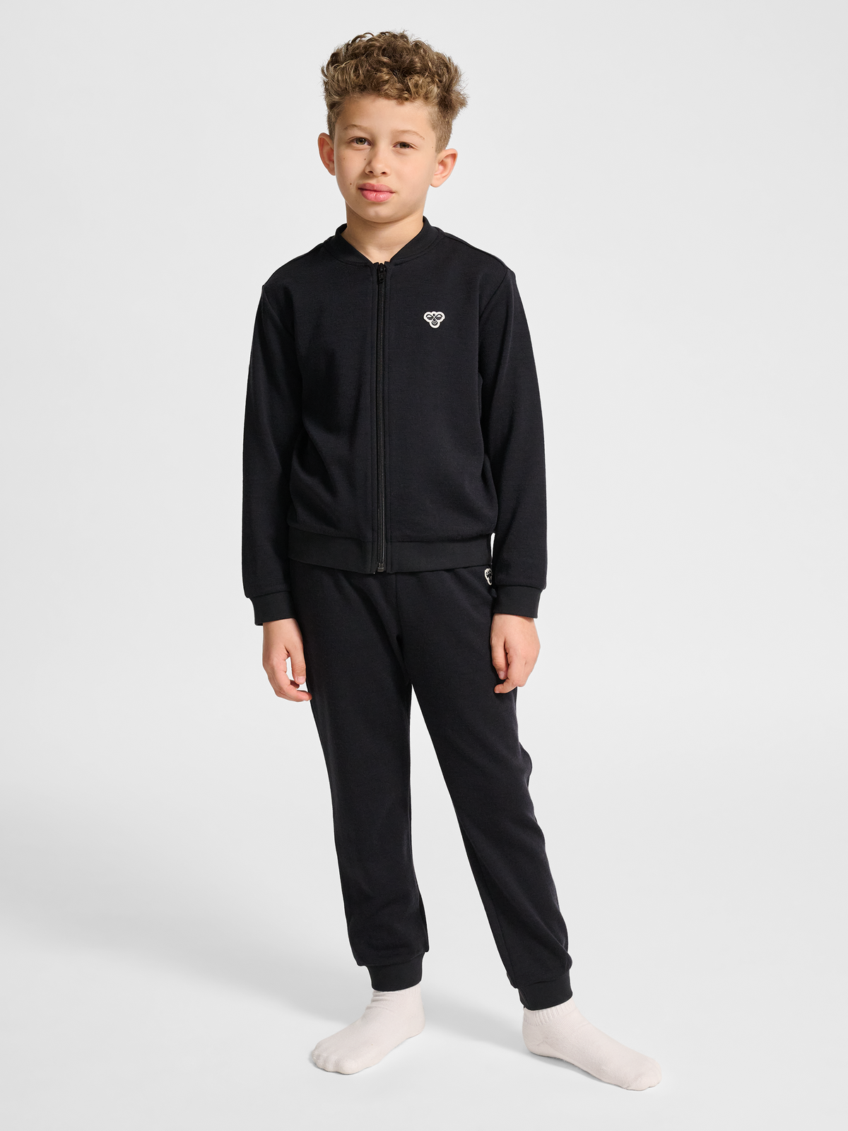 hmlJR WOOL ZIP JACKET BEE