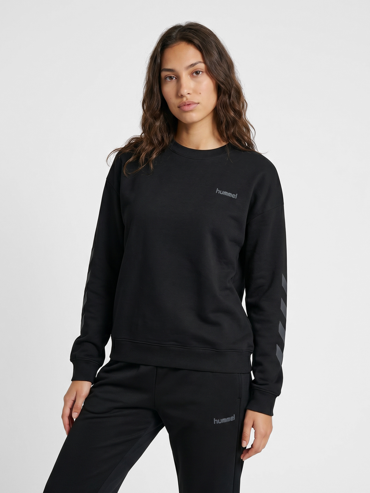hmlKEEPER CHEVRON W CREWNECK