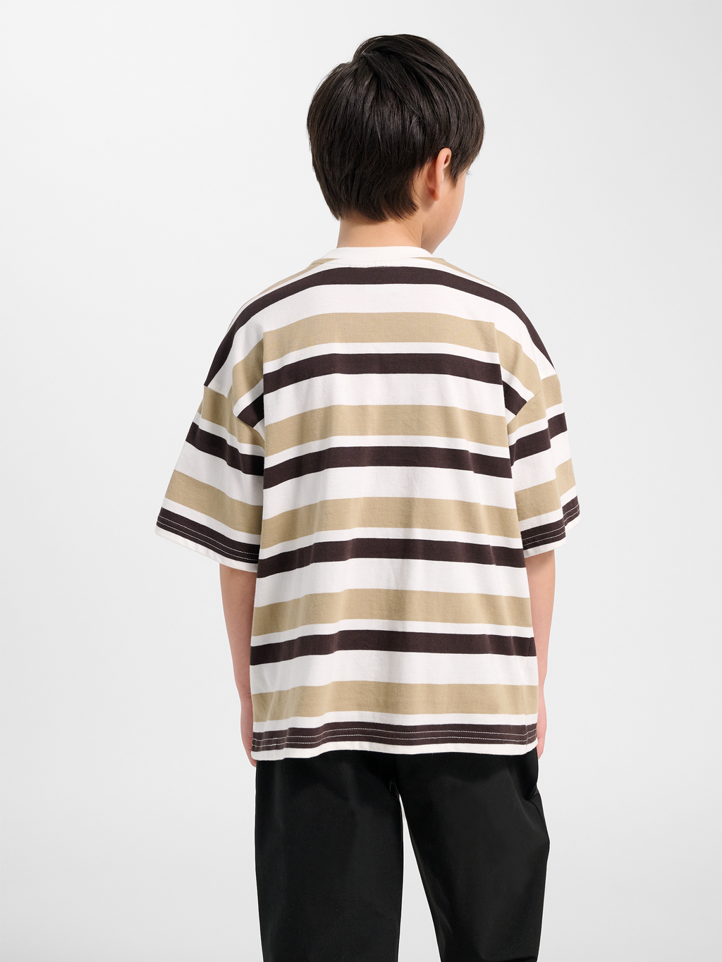 hmlJR SILLY S/S BOXY T-SHIRT STRIPE