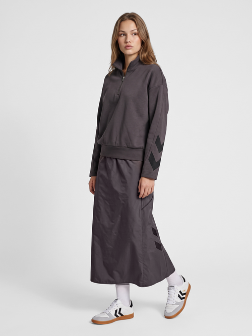 hmlI-D ZIP POLO SWEATSHIRT