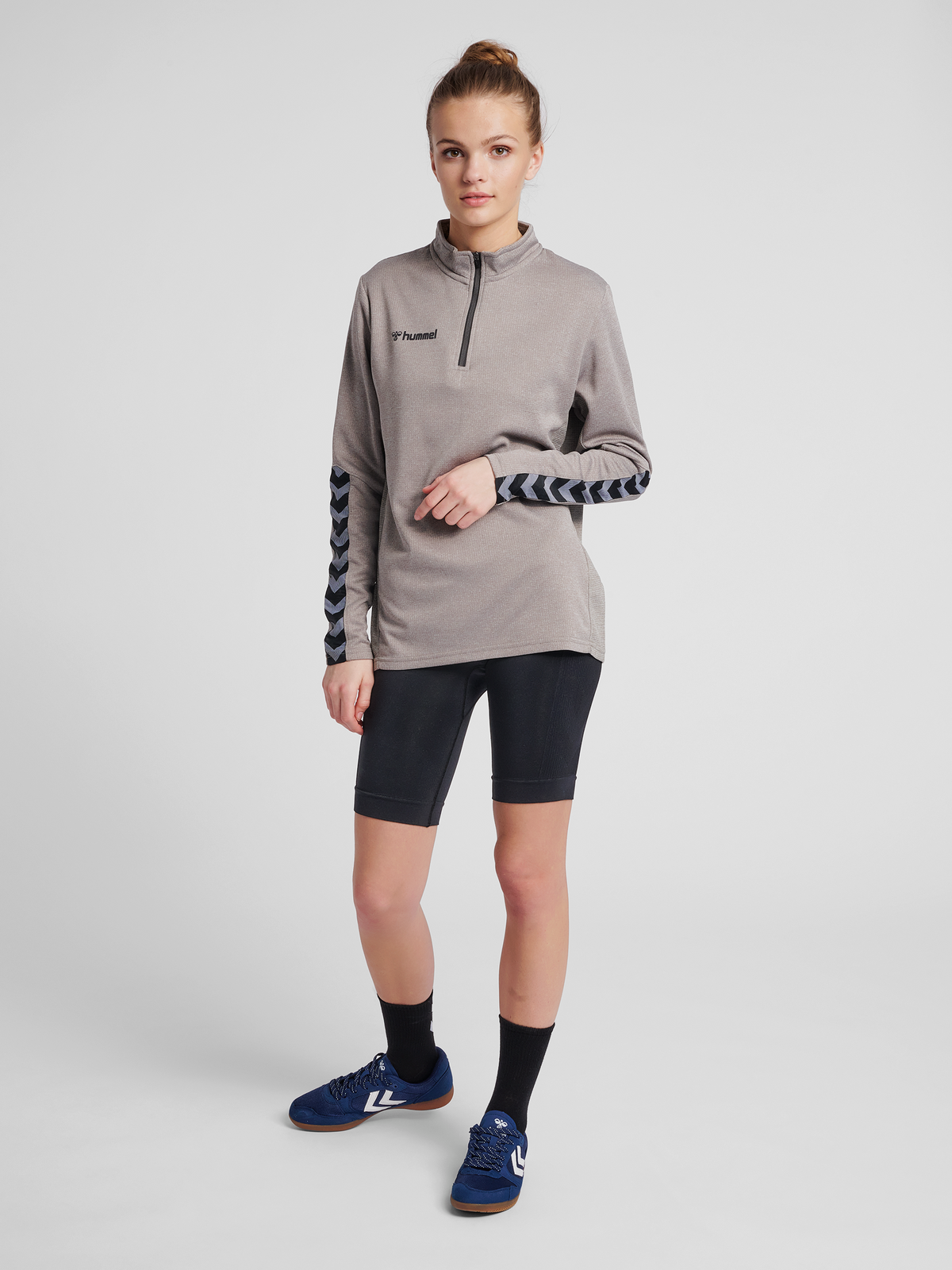 hmlAUTHENTIC HALF ZIP SWEATSHIRT WO