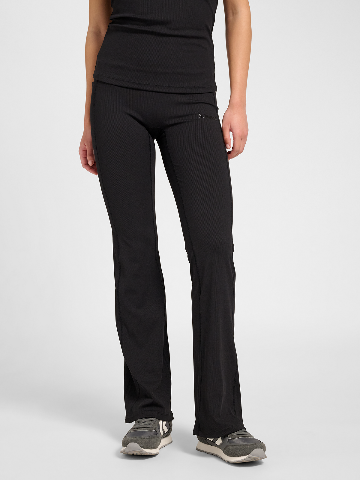 hmlPRIMA RIB STRAIGHT LEG HW TIGHTS