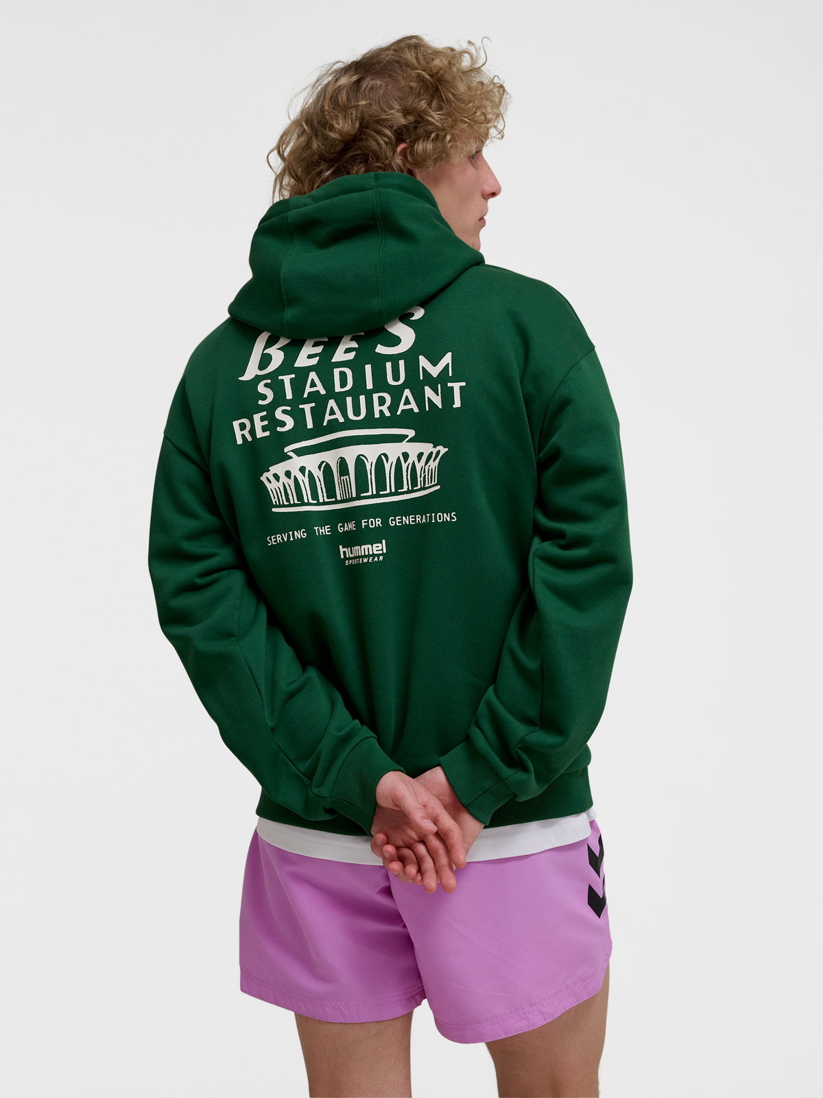 hmlLOOSE HOODIE BEES STADIUM EDEN