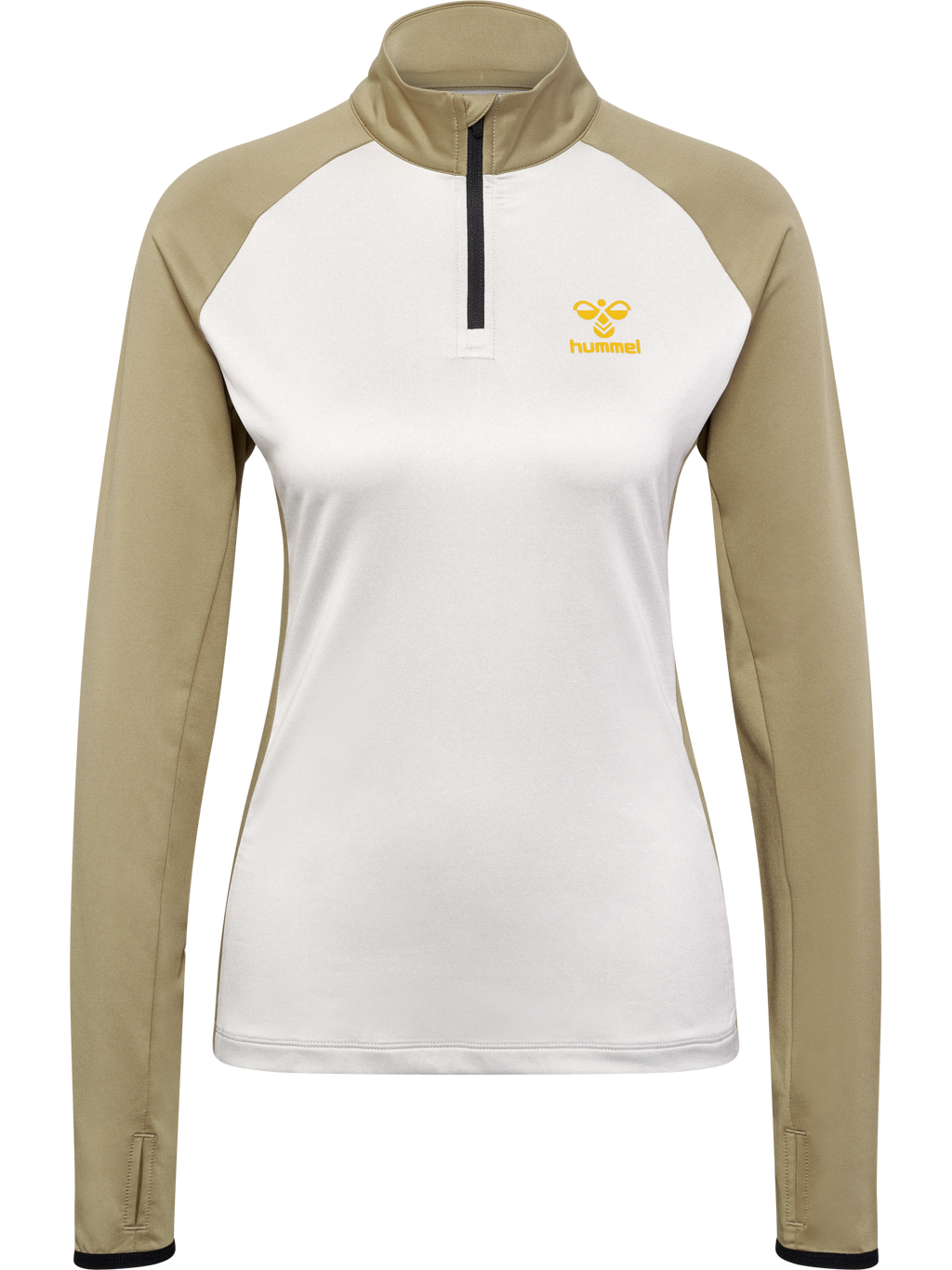 hmlSPRINT MELANGE HALF ZIP WOMAN