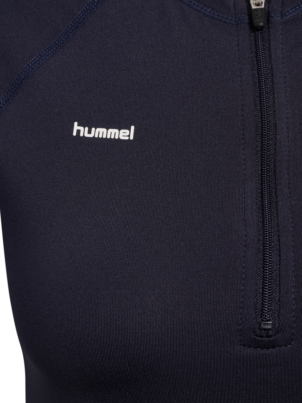 hmlPRIMA W HALF ZIP T-SHIRT S/S