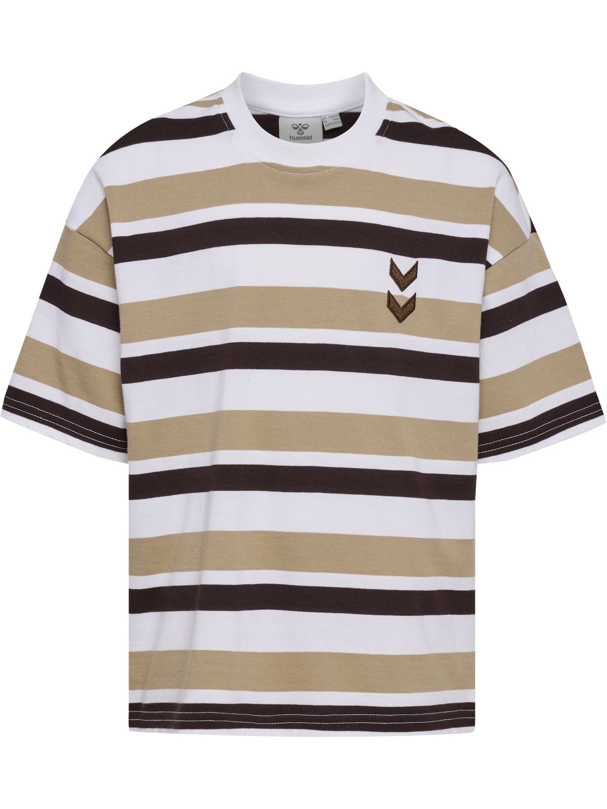 hmlJR SILLY S/S BOXY T-SHIRT STRIPE