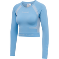 hmlSI SEAMLESS CROPTOP L/S