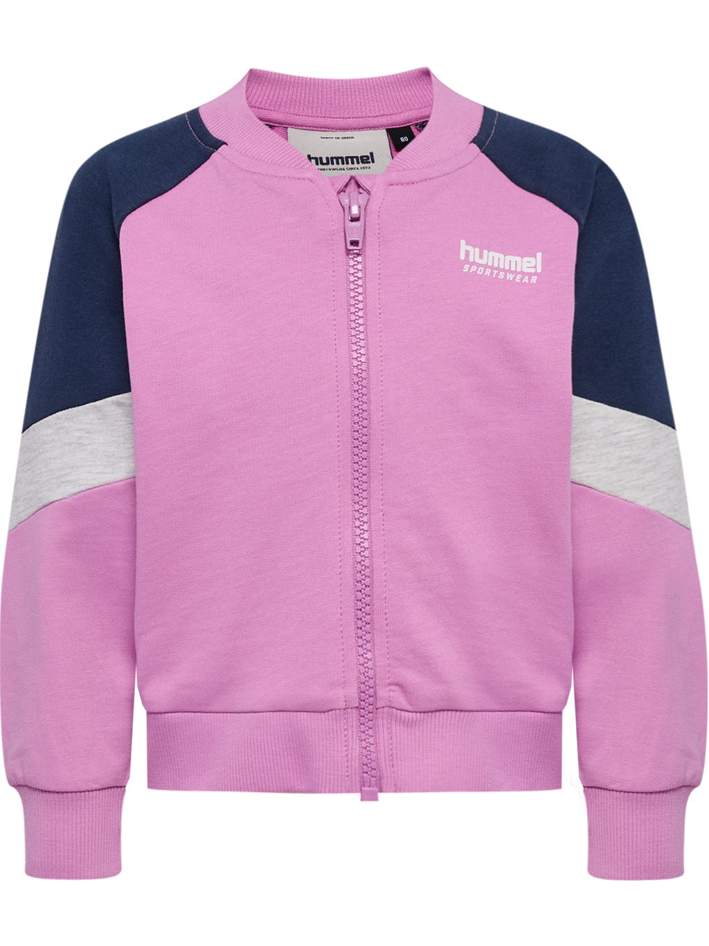 hmlMINI LOOSE BLOCK ZIP JACKET