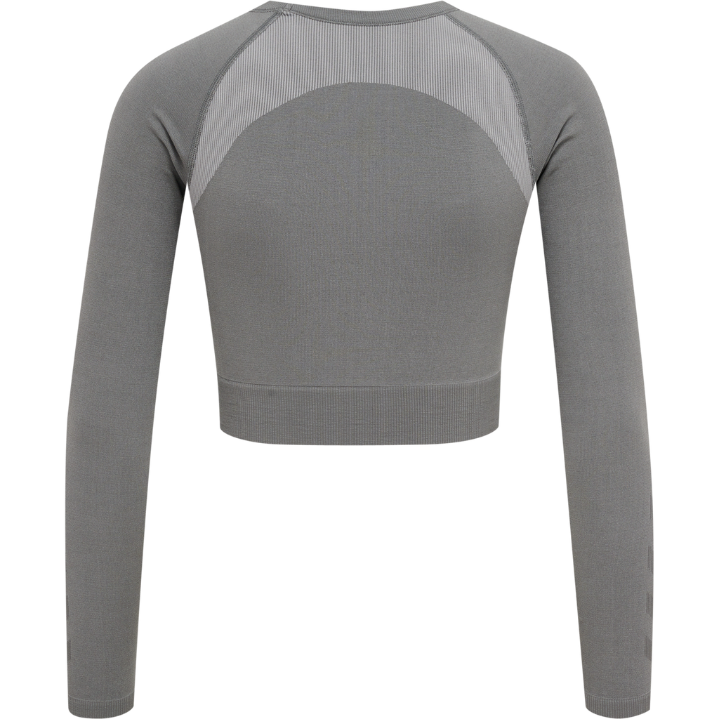 hmlSI SEAMLESS CROPTOP L/S