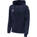 hmlCORE XK POLY ZIP HOOD SWEAT