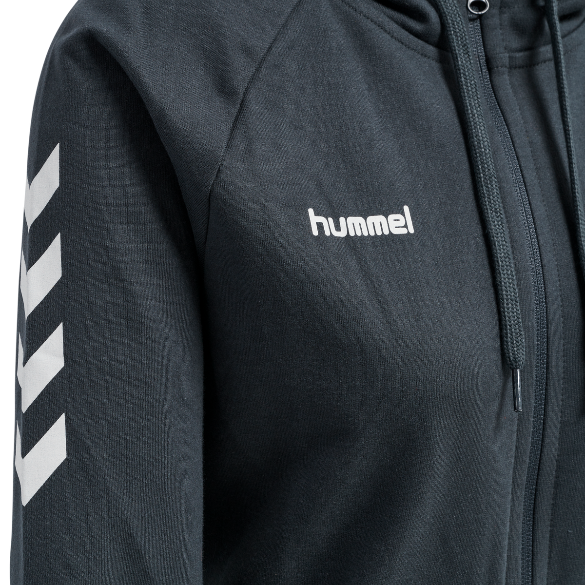 HMLGO COTTON ZIP HOODIE WOMAN