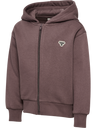 hmlJR LOOSE ZIP HOODIE BEE