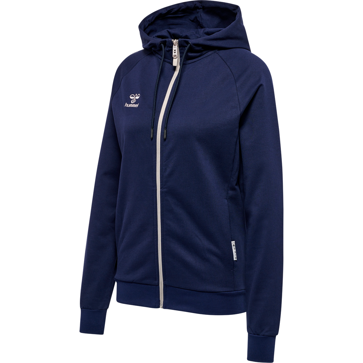 hmlMOVE GRID COTTON ZIP HOODIE WOMA