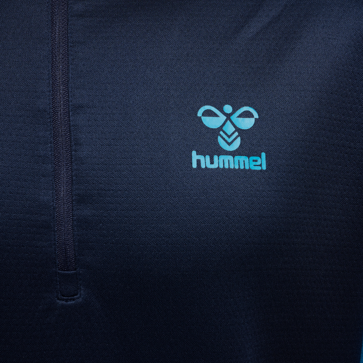 hmlONGRID 1/2 ZIP POLY SWEAT