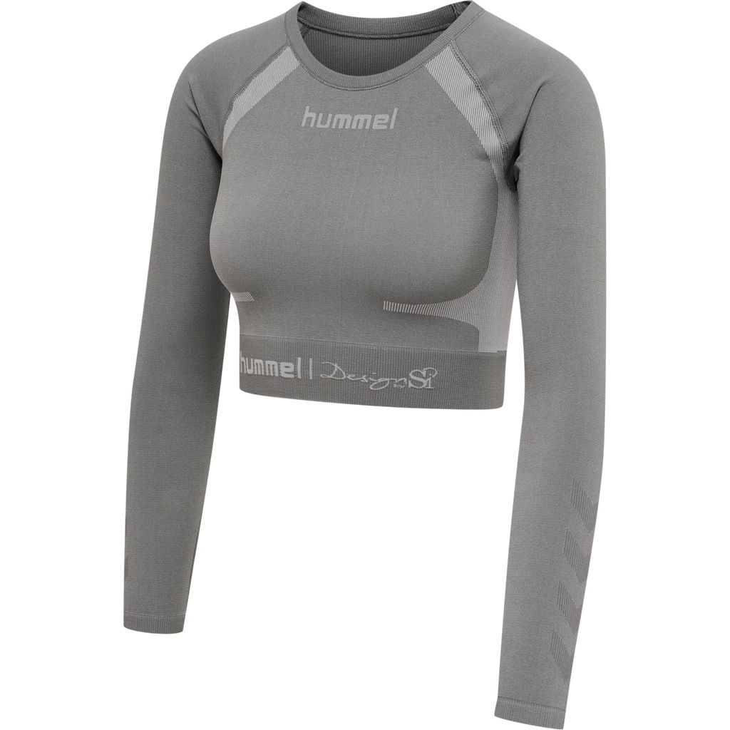 hmlSI SEAMLESS CROPTOP L/S