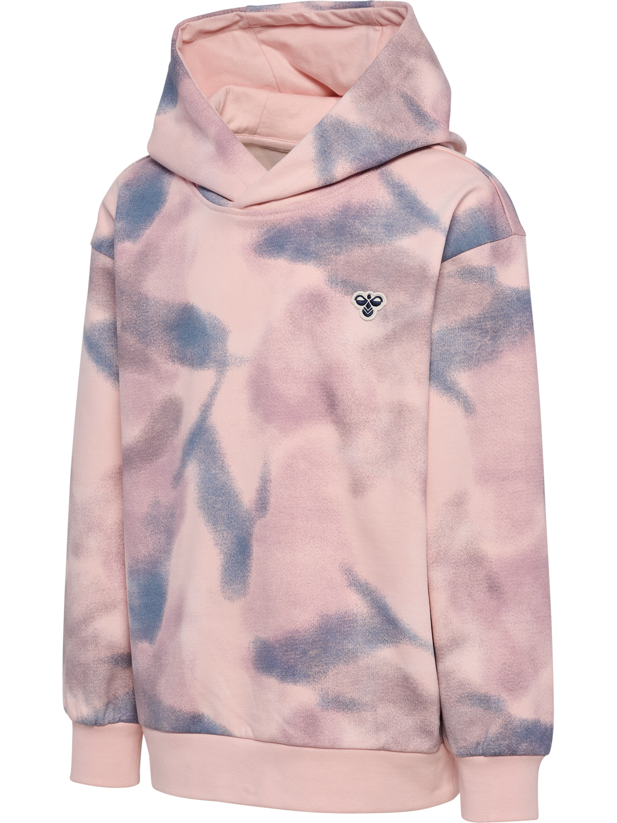 hmlJR LOOSE AOP HOODIE BEE