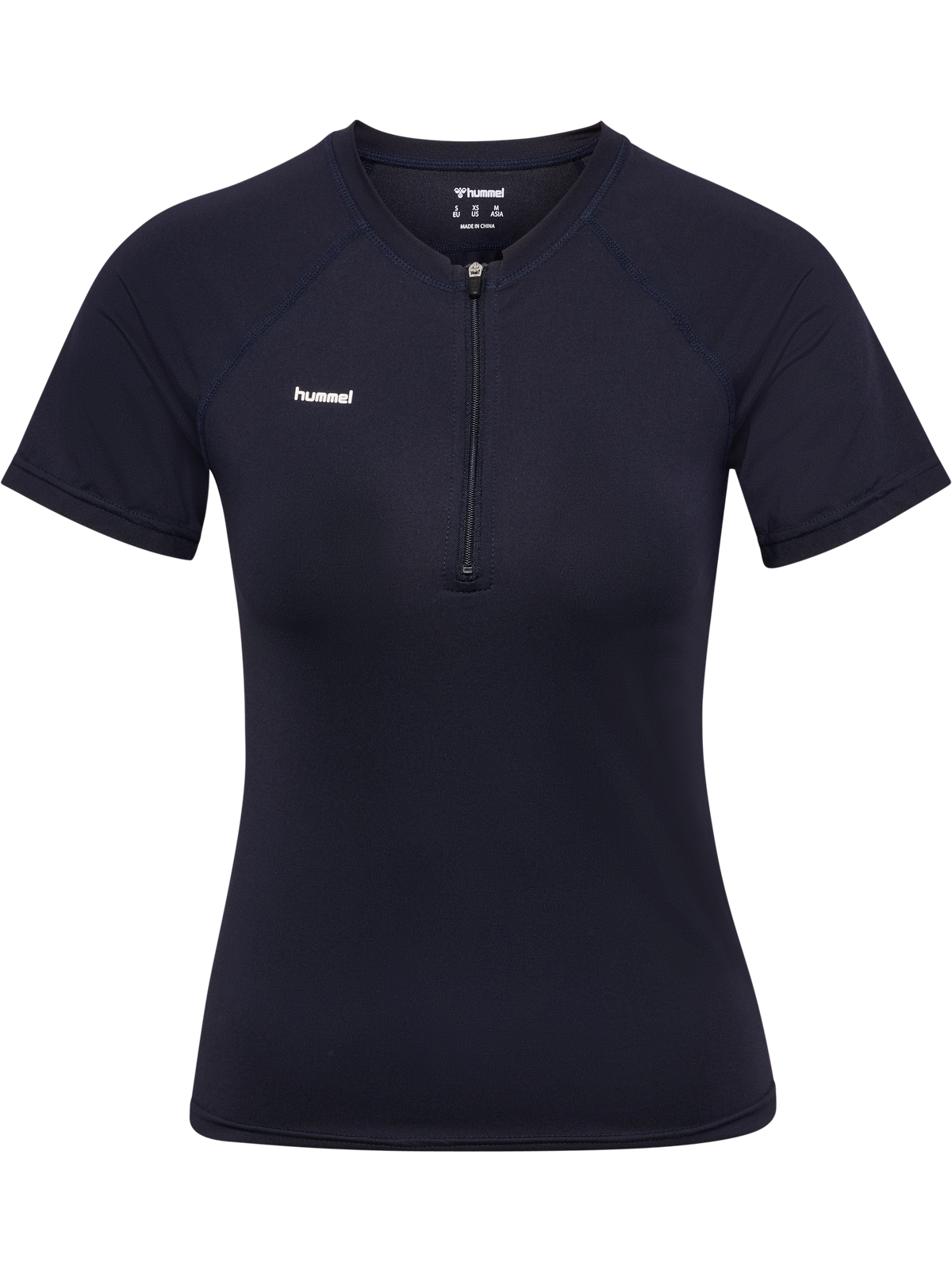hmlPRIMA W HALF ZIP T-SHIRT S/S