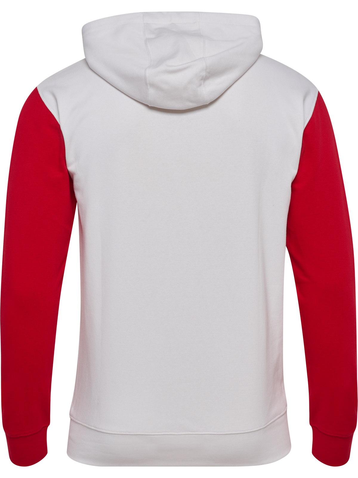 DBU 26 FAN RED-WHITE ZIP HOOD